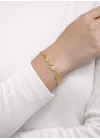 14 Ayar Altın Papatya Modeli Bileklik