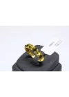 22 Ayar Altın Yüzük Taşlı Piramit Model 3.66 GR YZK3980