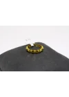 22 Ayar Altın Yüzük Taşlı Piramit Model 3.66 GR YZK3980