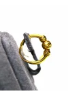 22 Ayar Altın Dorika Toplu Halka Küpe 1.44GR KPE9283