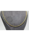 22 Ayar Altın Halat Modeli Zincir Kolye 4.18 GR 60CM ZNC2201