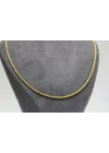 22 Ayar Altın Halat Modeli Zincir Kolye 4.89 GR 75 CM ZNC2123