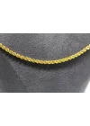 14 Ayar Altın Halat Modeli Zincir Kolye 5.33 GR 60 CM ZNC1681