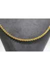14 Ayar Altın Halat Modeli Zincir Kolye 6.66 GR 55 CM ZNC1535