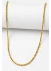 14 Ayar Altın Halat Modeli Zincir Kolye 6.70 GR 70 CM ZNC2157
