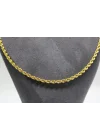 14 Ayar Altın Halat Modeli Zincir Kolye 9.23 GR 65 CM ZNC2247