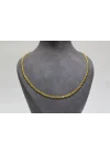 14 Ayar Altın Pullu Model Zincir Kolye 4.31 GR 45 CM ZNC1473