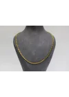 14 Ayar Altın Pullu Model Zincir Kolye 6.40 GR 60 CM ZNC2771