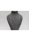 14 Ayar Altın Pullu Model Zincir Kolye 6.51 GR 65 CM ZNC1981