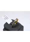 14 Ayar Altın Yüzük İkili Baget Model 1.80 GR YZK6584