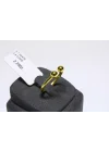 14 Ayar Altın Yüzük Top Başlı Modeli 2.28 GR TKS4517