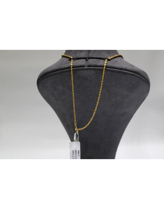 14 Ayar Altın Halat Modeli Zincir Kolye 3.26 GR