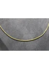14 Ayar Altın Halat Modeli Zincir Kolye 0.87 GR