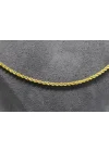 14 Ayar Altın Halat Modeli Zincir Kolye 3.49 GR 65CM