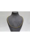 14 Ayar Altın Halat Modeli Zincir Kolye 3.50 GR 60 CM