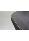 14 Ayar Altın Halat Modeli Zincir Kolye 3.56 GR 55 CM