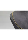 14 Ayar Altın Halat Modeli Zincir Kolye 3.59GR 65 CM