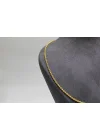 14 Ayar Altın Halat Modeli Zincir Kolye 3.60 GR 60 cm