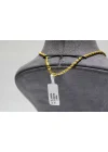 14 Ayar Altın Halat Modeli Zincir Kolye 3.90 GR 50 CM
