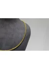 14 Ayar Altın Halat Modeli Zincir Kolye 3.94 GR 45 CM