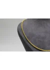 14 Ayar Altın Halat Modeli Zincir Kolye 3.94 GR 45 CM