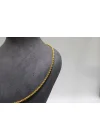 14 Ayar Altın Halat Modeli Zincir Kolye 4.80 GR 60CM ZNC1735