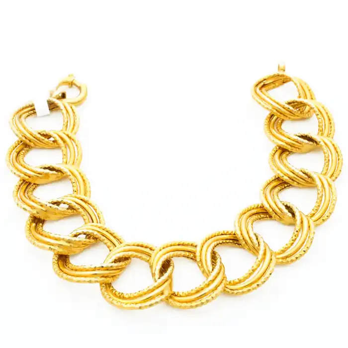 14 Ayar 3 Sıra Samanyolu Bileklik