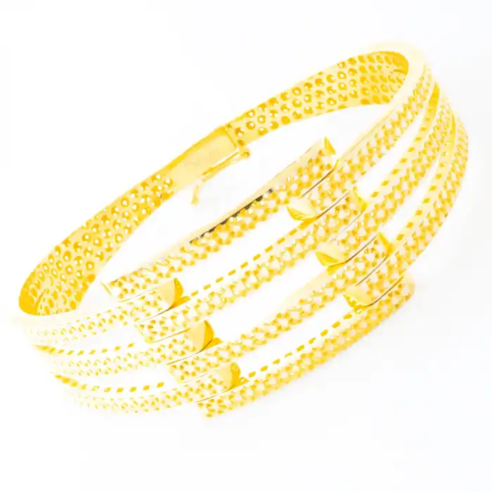 14 Ayar 4 Sıra Nokta Kaburga Kelepçe