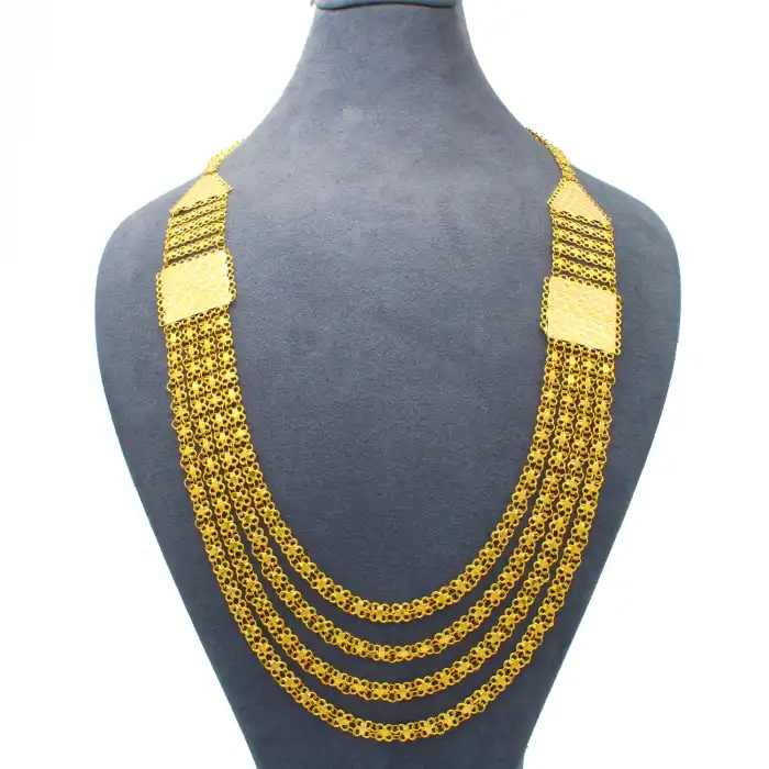 14 Ayar 4 Sıralı Urfa Akıtma Kolye