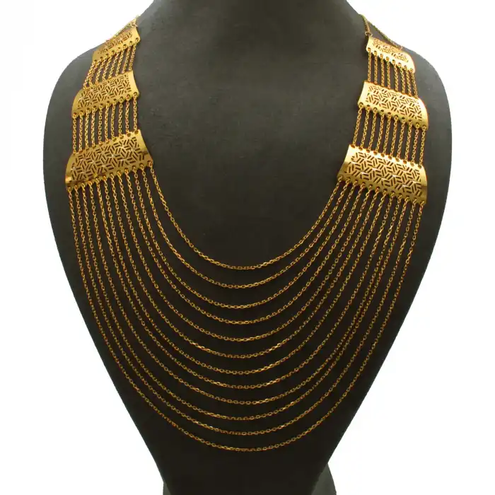 14 Ayar Akıtma Kolye