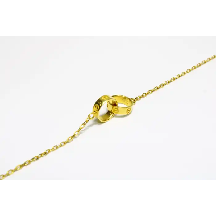 14 Ayar Altın Bileklik Künye