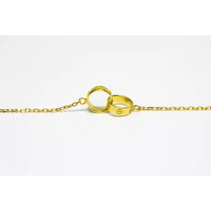 14 Ayar Altın Bileklik Künye