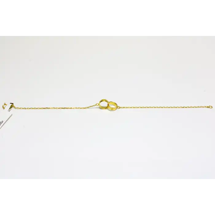 14 Ayar Altın Bileklik Künye