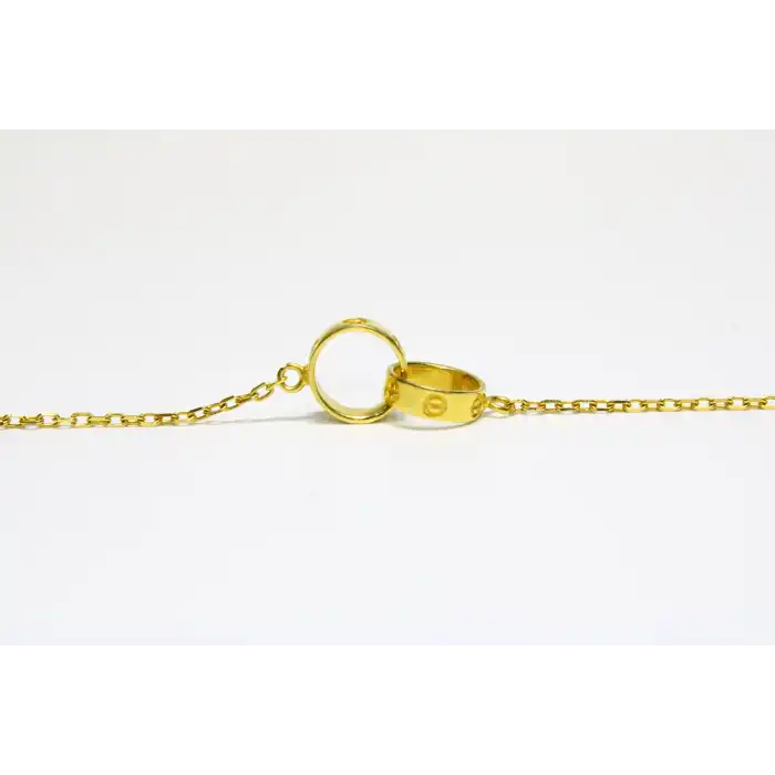 14 Ayar Altın Bileklik Künye