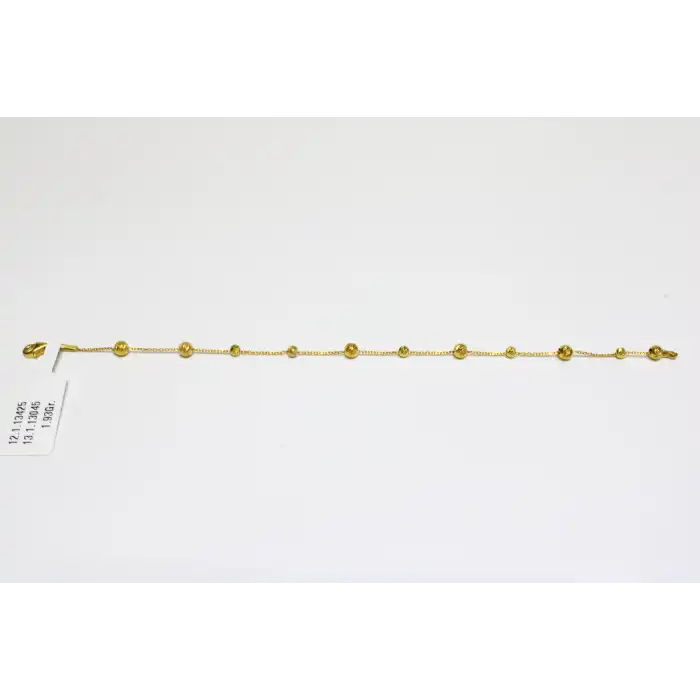 14 Ayar Altın Dorikalı Bileklik