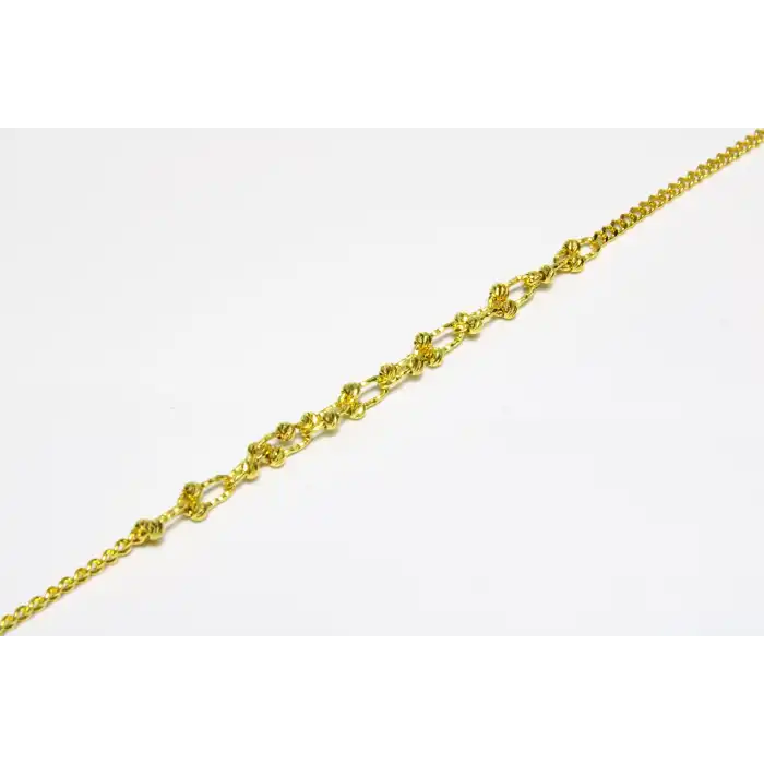 14 Ayar Altın Dorikalı Bileklik