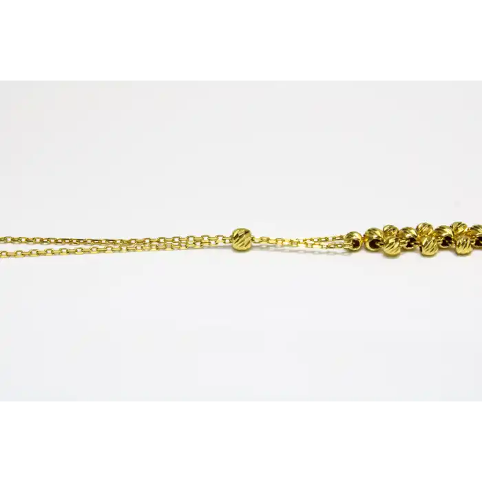 14 Ayar Altın Dorikalı Bileklik Künye