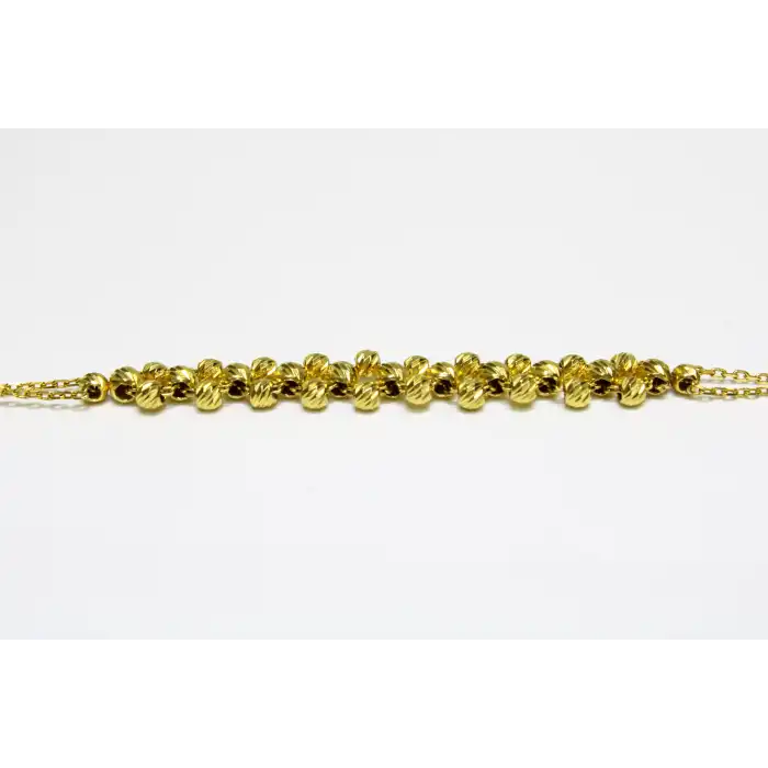 14 Ayar Altın Dorikalı Bileklik Künye