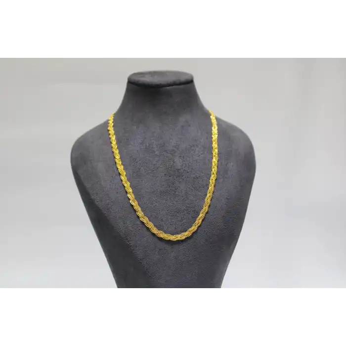 14 Ayar Altın Dorikalı Burma Kolye