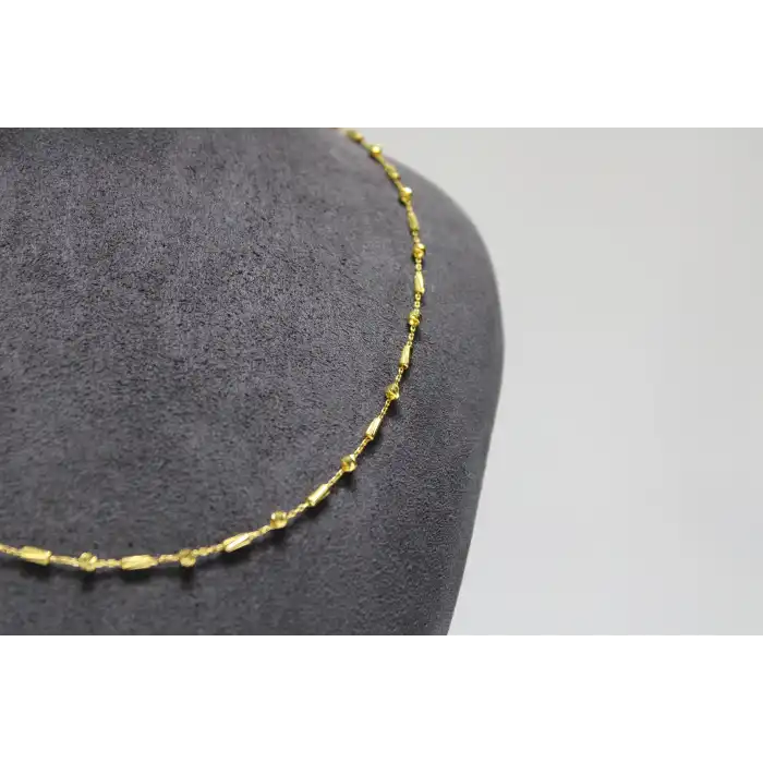 14 Ayar Altın Dorikalı Kolye