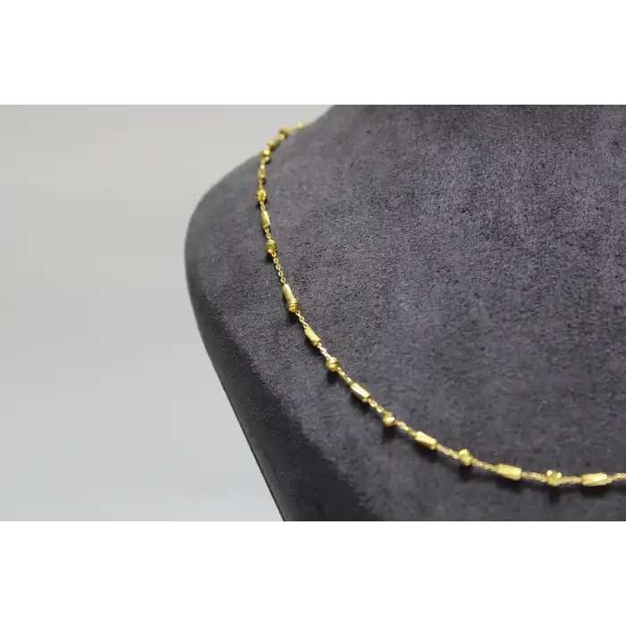 14 Ayar Altın Dorikalı Kolye