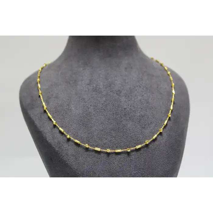 14 Ayar Altın Dorikalı Kolye