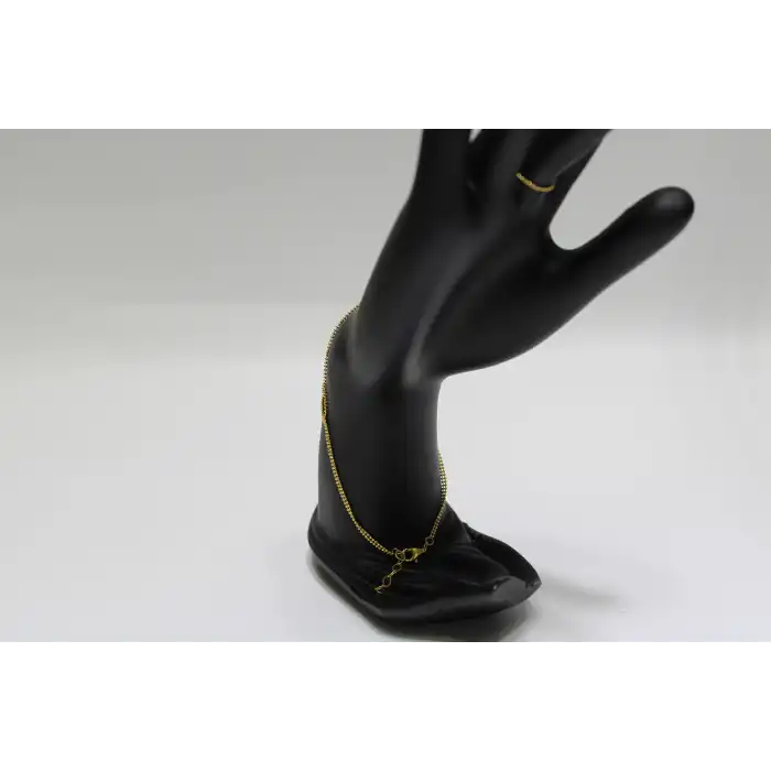 14 Ayar Altın Dorikalı Örme Model Şahmeran Bileklik