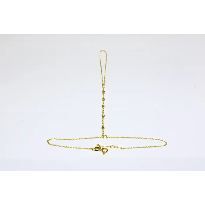 14 Ayar Altın Dorikalı Şık ve Zarif Şahmeran