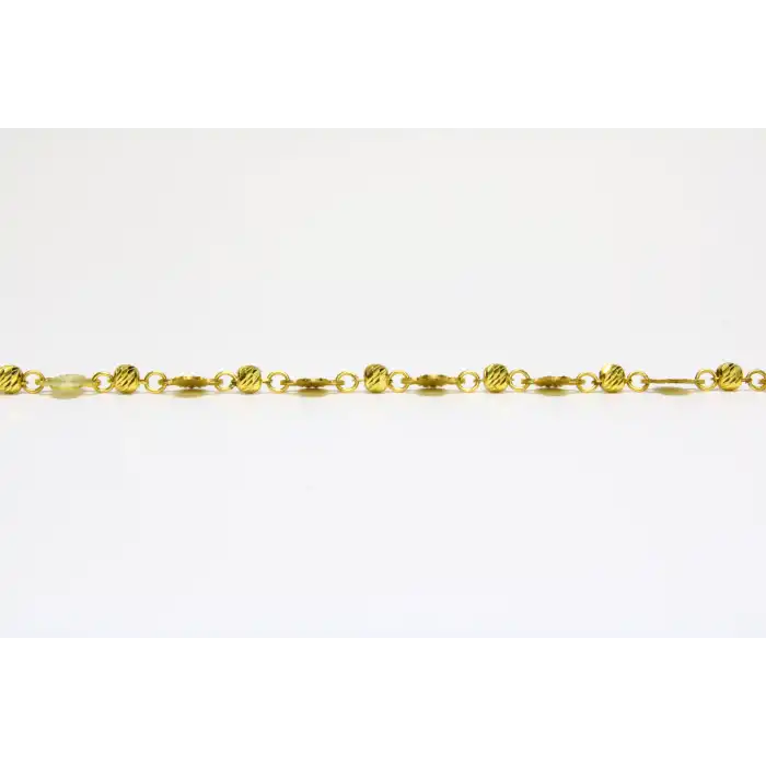 14 Ayar Altın Dorikalı Yonca Bİleklik