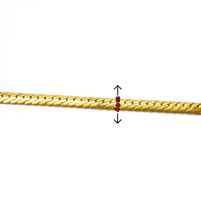 14 Ayar Altın Gurmet Ezme Kolye