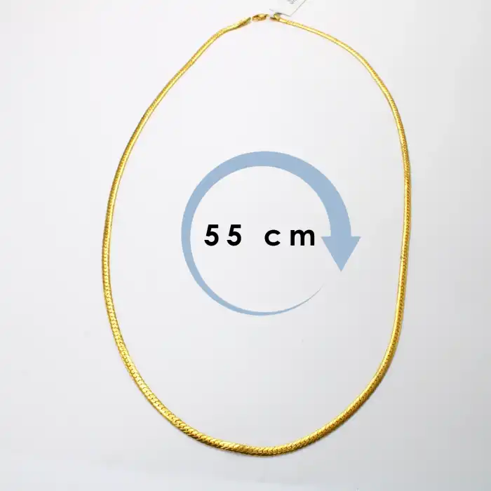 14 Ayar Altın Gurmet Ezme Kolye