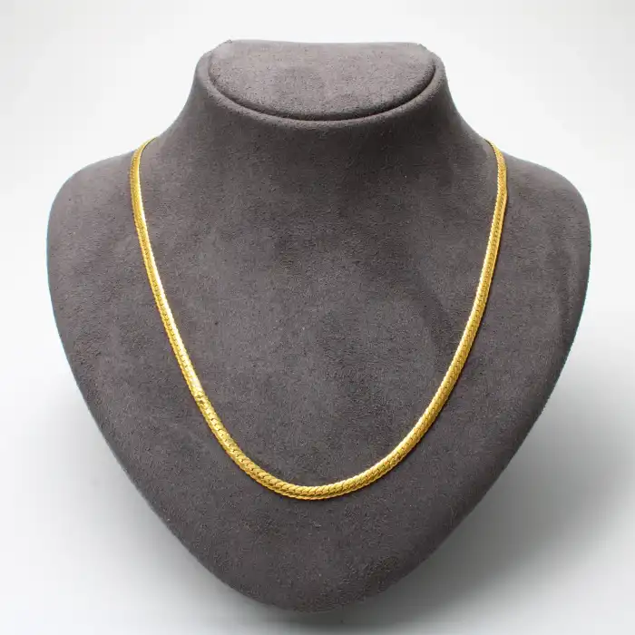 14 Ayar Altın Gurmet Ezme Kolye