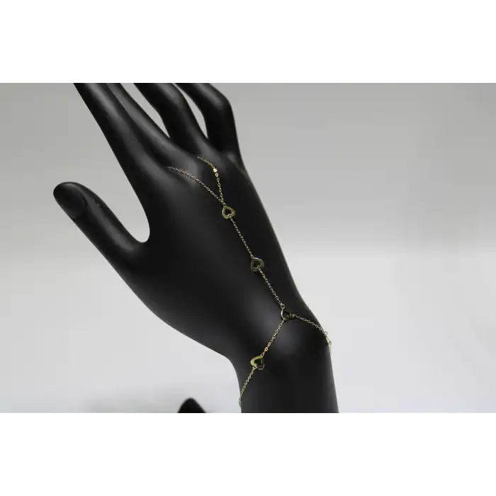 14 Ayar Altın Kalpli Şahmeran Modeli Şık ve Zarif