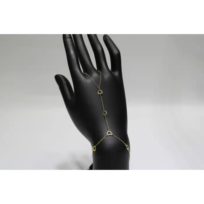 14 Ayar Altın Kalpli Şahmeran Modeli Şık ve Zarif